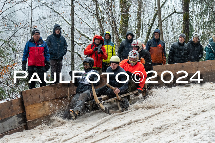 53. Hornschlittenrennen Partenkirchen, 06.01.2024