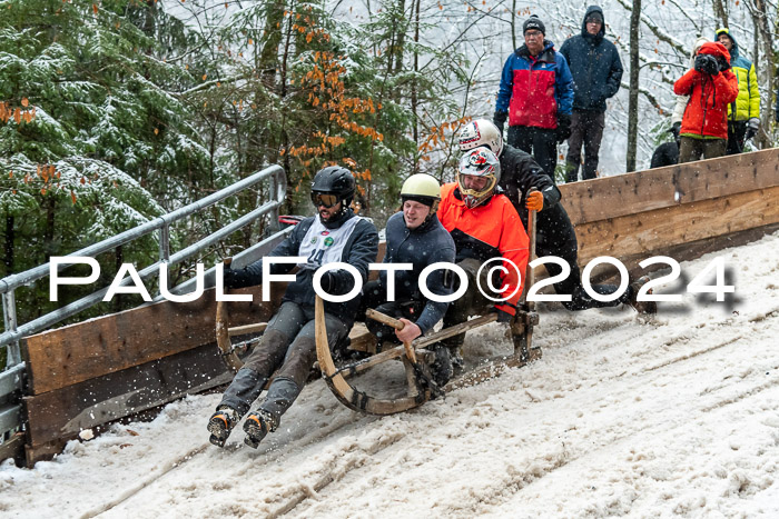 53. Hornschlittenrennen Partenkirchen, 06.01.2024