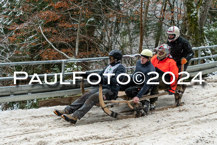 53. Hornschlittenrennen Partenkirchen, 06.01.2024