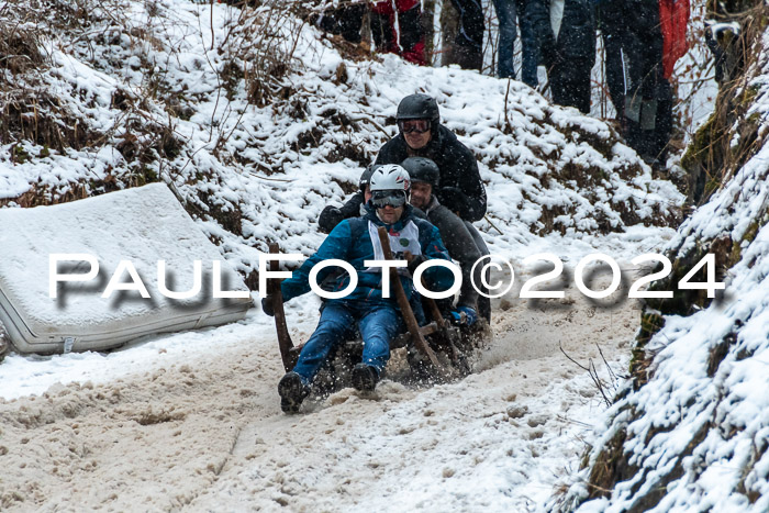 53. Hornschlittenrennen Partenkirchen, 06.01.2024