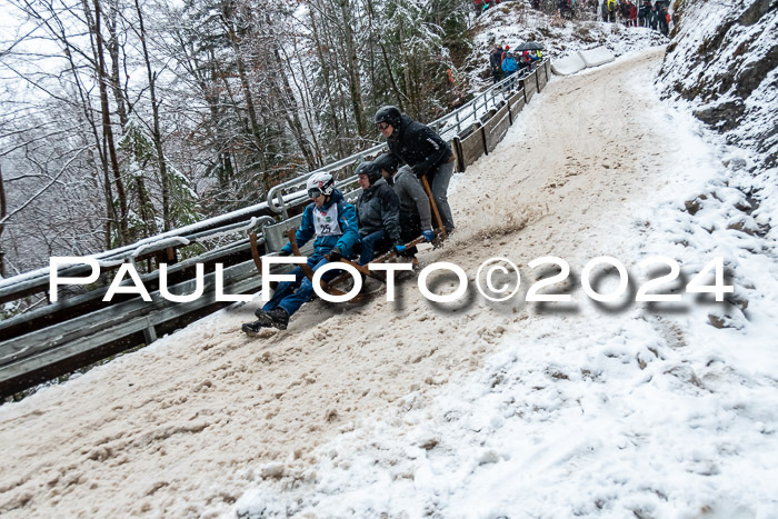 53. Hornschlittenrennen Partenkirchen, 06.01.2024