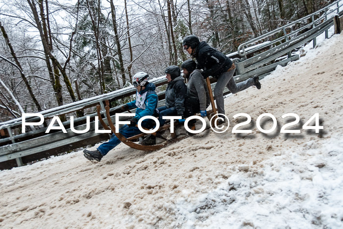 53. Hornschlittenrennen Partenkirchen, 06.01.2024