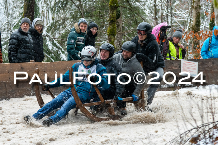 53. Hornschlittenrennen Partenkirchen, 06.01.2024