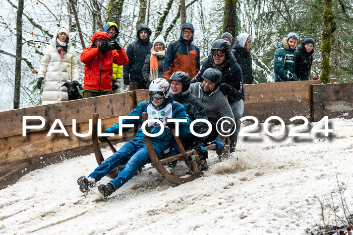 53. Hornschlittenrennen Partenkirchen, 06.01.2024