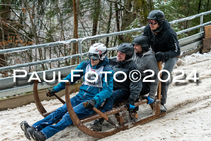 53. Hornschlittenrennen Partenkirchen, 06.01.2024