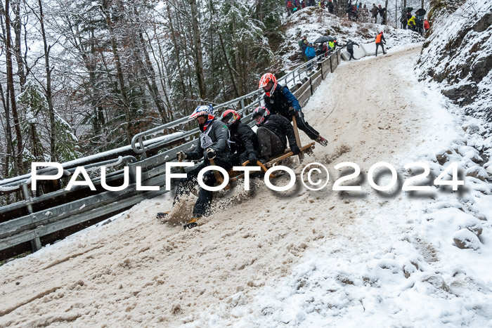 53. Hornschlittenrennen Partenkirchen, 06.01.2024