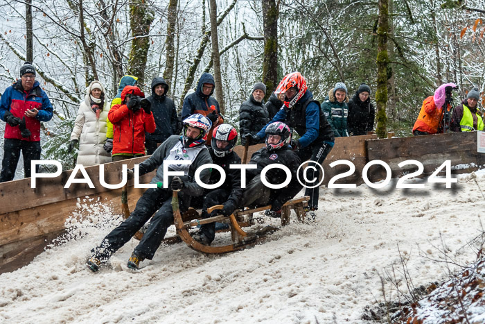 53. Hornschlittenrennen Partenkirchen, 06.01.2024