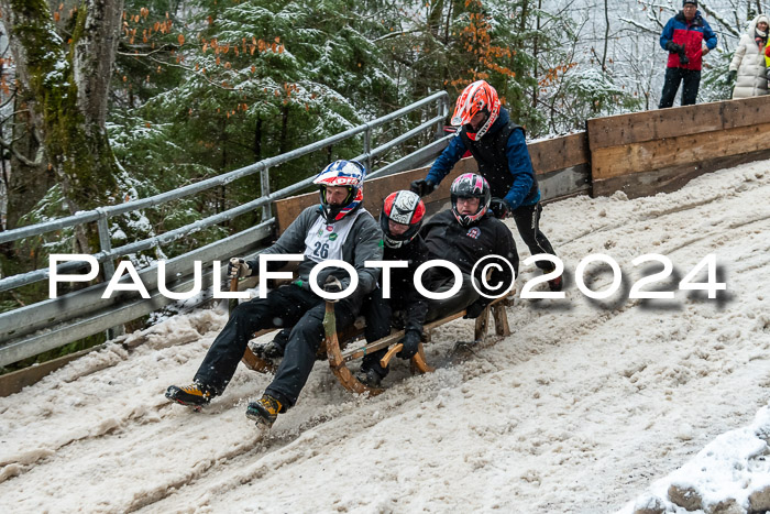 53. Hornschlittenrennen Partenkirchen, 06.01.2024