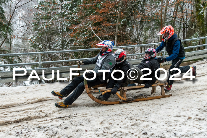 53. Hornschlittenrennen Partenkirchen, 06.01.2024