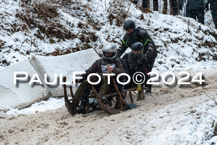 53. Hornschlittenrennen Partenkirchen, 06.01.2024