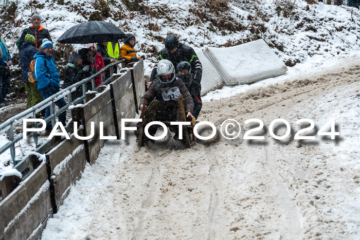 53. Hornschlittenrennen Partenkirchen, 06.01.2024