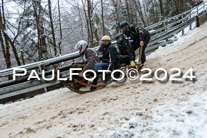 53. Hornschlittenrennen Partenkirchen, 06.01.2024