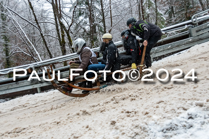 53. Hornschlittenrennen Partenkirchen, 06.01.2024