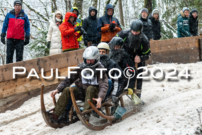 53. Hornschlittenrennen Partenkirchen, 06.01.2024