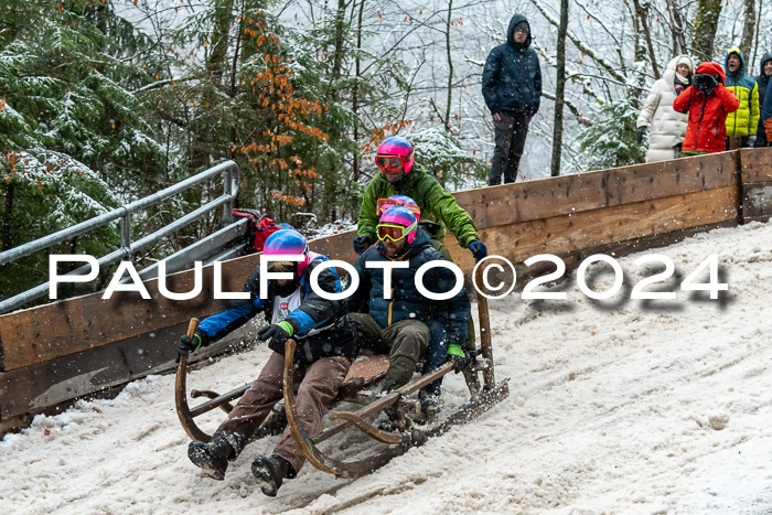 53. Hornschlittenrennen Partenkirchen, 06.01.2024