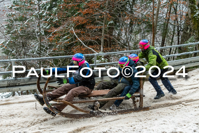 53. Hornschlittenrennen Partenkirchen, 06.01.2024