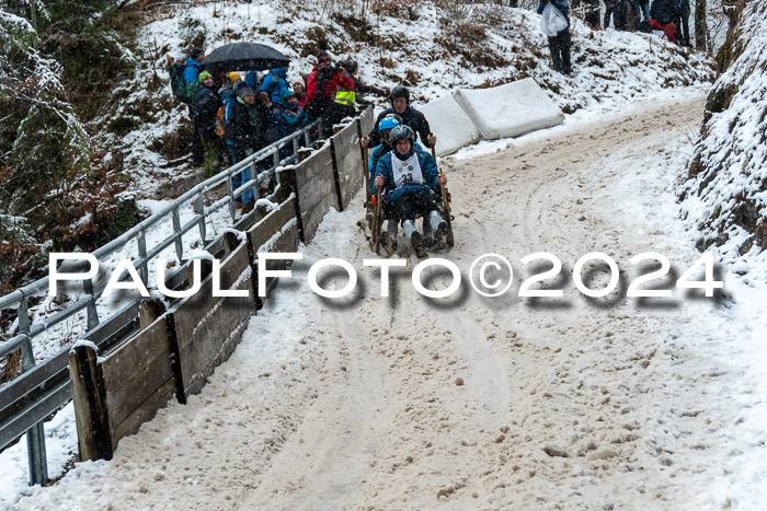 53. Hornschlittenrennen Partenkirchen, 06.01.2024