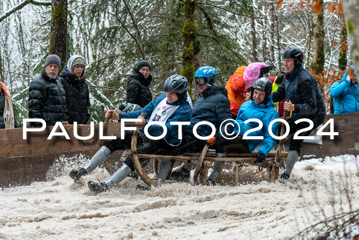 53. Hornschlittenrennen Partenkirchen, 06.01.2024