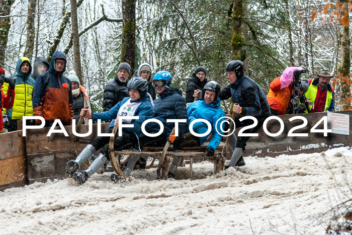 53. Hornschlittenrennen Partenkirchen, 06.01.2024