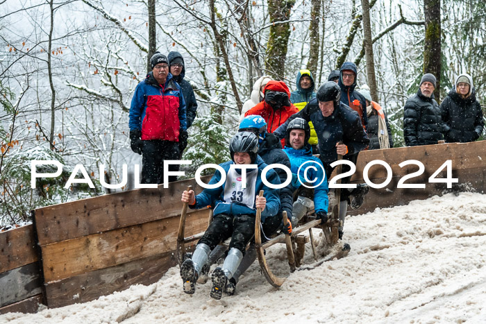 53. Hornschlittenrennen Partenkirchen, 06.01.2024