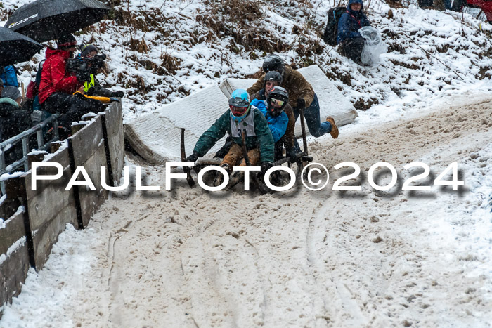 53. Hornschlittenrennen Partenkirchen, 06.01.2024