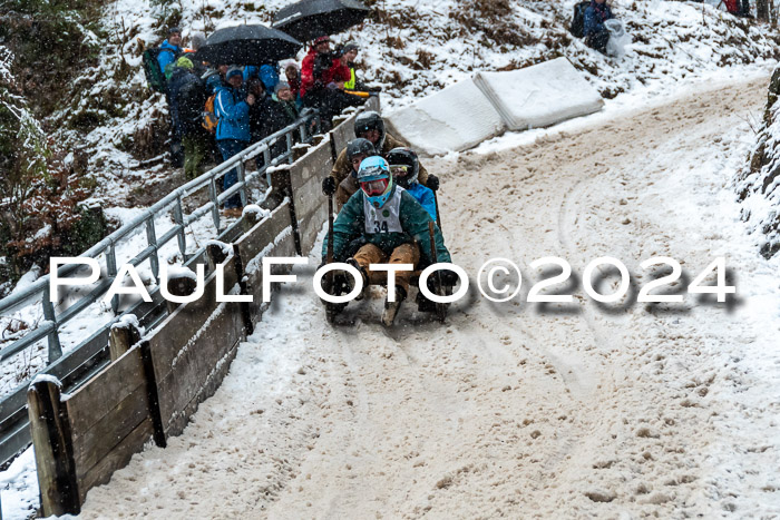 53. Hornschlittenrennen Partenkirchen, 06.01.2024