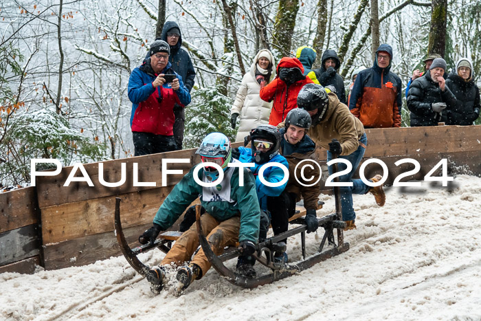 53. Hornschlittenrennen Partenkirchen, 06.01.2024