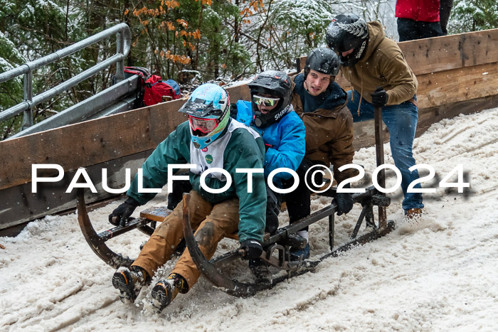 53. Hornschlittenrennen Partenkirchen, 06.01.2024