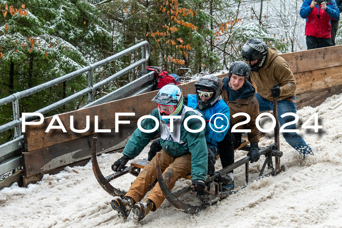 53. Hornschlittenrennen Partenkirchen, 06.01.2024