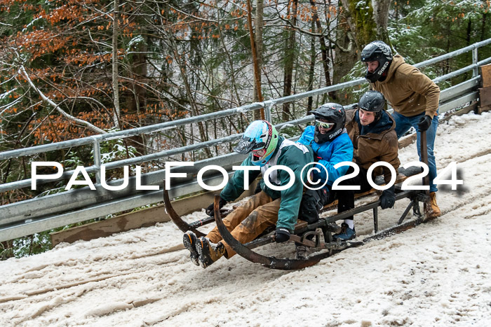 53. Hornschlittenrennen Partenkirchen, 06.01.2024