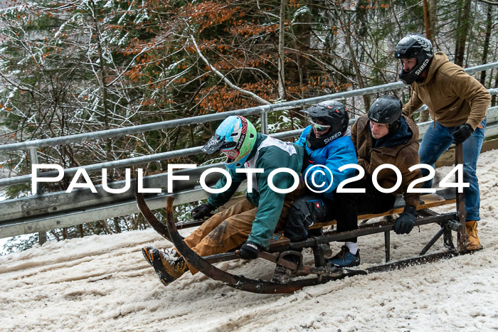 53. Hornschlittenrennen Partenkirchen, 06.01.2024