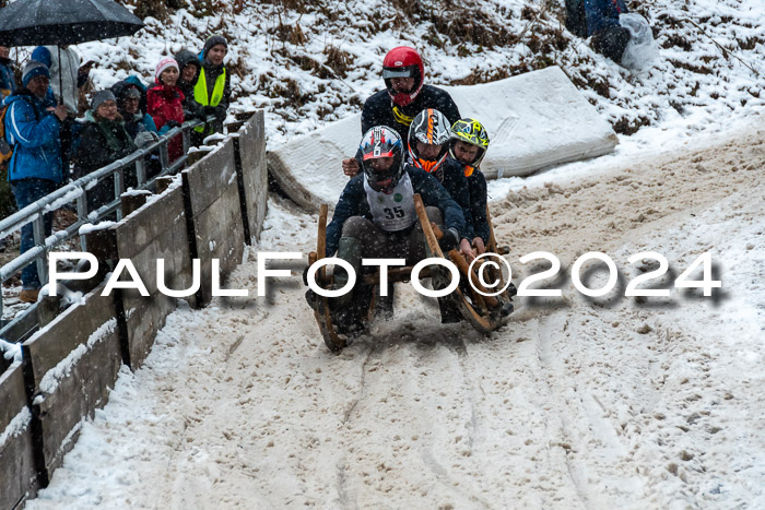 53. Hornschlittenrennen Partenkirchen, 06.01.2024