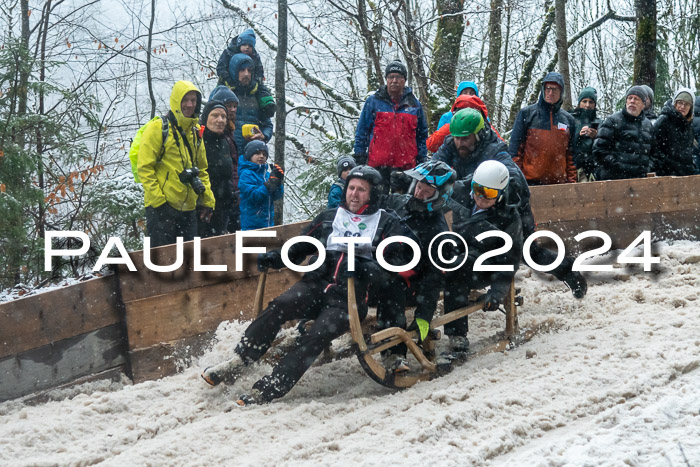 53. Hornschlittenrennen Partenkirchen, 06.01.2024