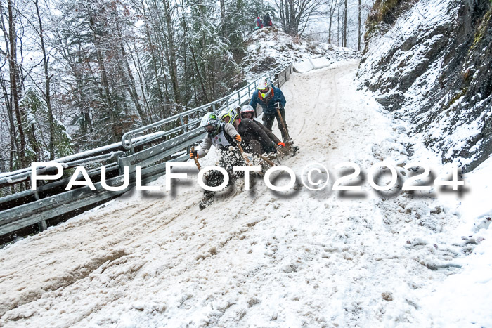 53. Hornschlittenrennen Partenkirchen, 06.01.2024