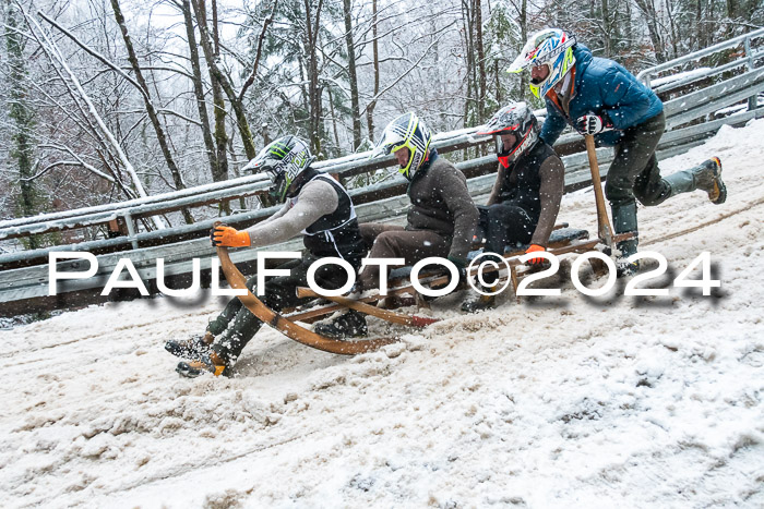 53. Hornschlittenrennen Partenkirchen, 06.01.2024