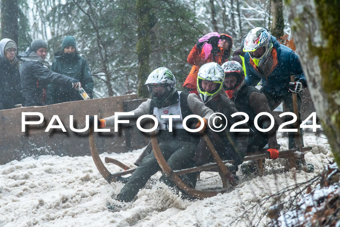 53. Hornschlittenrennen Partenkirchen, 06.01.2024