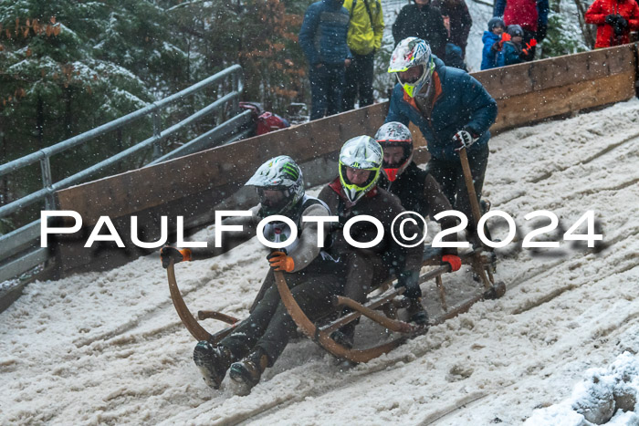 53. Hornschlittenrennen Partenkirchen, 06.01.2024