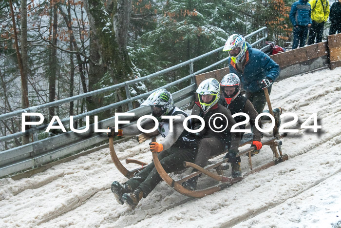 53. Hornschlittenrennen Partenkirchen, 06.01.2024