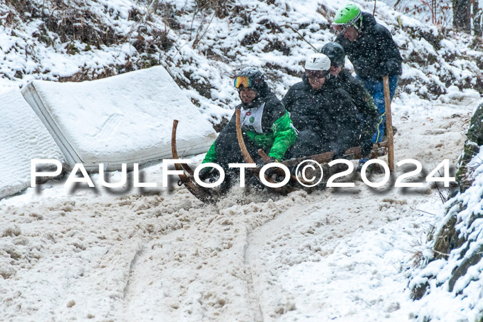 53. Hornschlittenrennen Partenkirchen, 06.01.2024