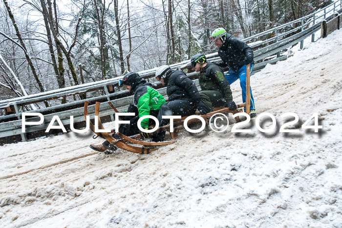 53. Hornschlittenrennen Partenkirchen, 06.01.2024