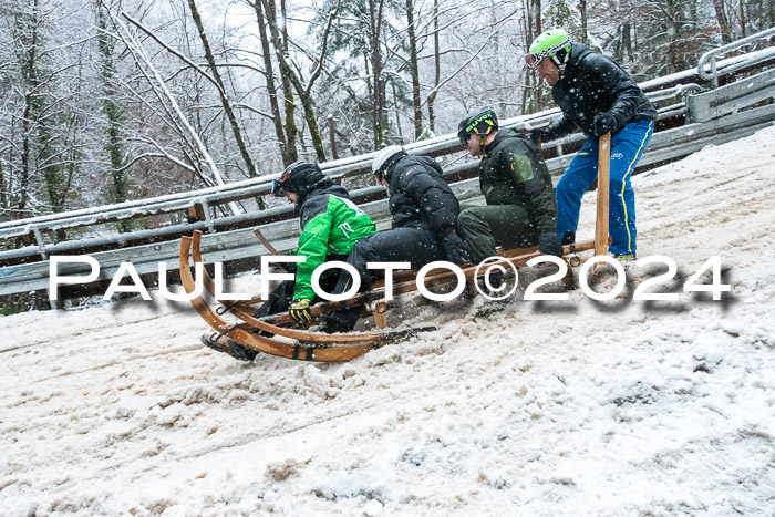 53. Hornschlittenrennen Partenkirchen, 06.01.2024