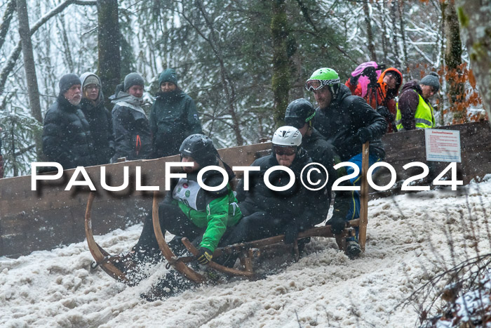 53. Hornschlittenrennen Partenkirchen, 06.01.2024