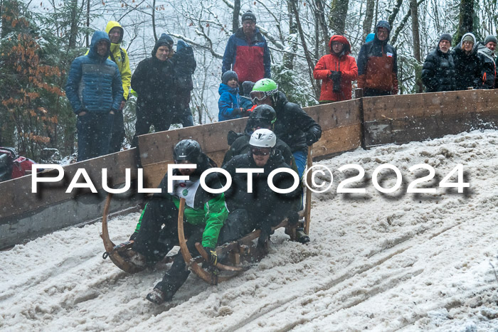 53. Hornschlittenrennen Partenkirchen, 06.01.2024