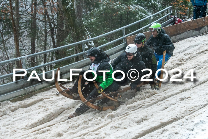 53. Hornschlittenrennen Partenkirchen, 06.01.2024