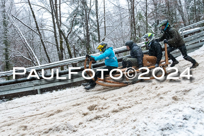 53. Hornschlittenrennen Partenkirchen, 06.01.2024