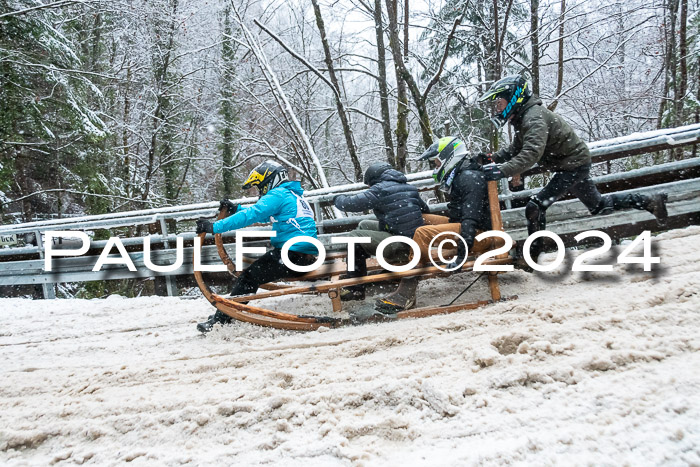 53. Hornschlittenrennen Partenkirchen, 06.01.2024