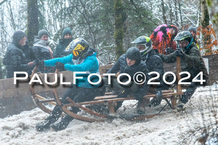 53. Hornschlittenrennen Partenkirchen, 06.01.2024