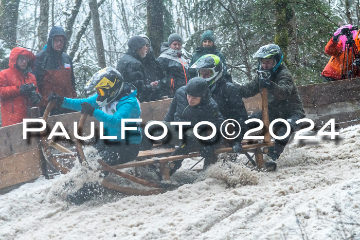 53. Hornschlittenrennen Partenkirchen, 06.01.2024