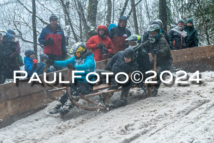 53. Hornschlittenrennen Partenkirchen, 06.01.2024