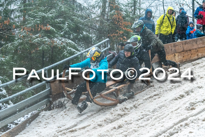 53. Hornschlittenrennen Partenkirchen, 06.01.2024